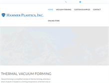 Tablet Screenshot of hammerplastics.com